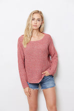 Load image into Gallery viewer, SWTR Marled Off Shoulder Knit