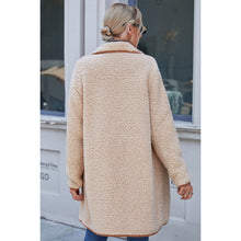 Load image into Gallery viewer, Esley Exaggerated Lapel Mid-Length Coat