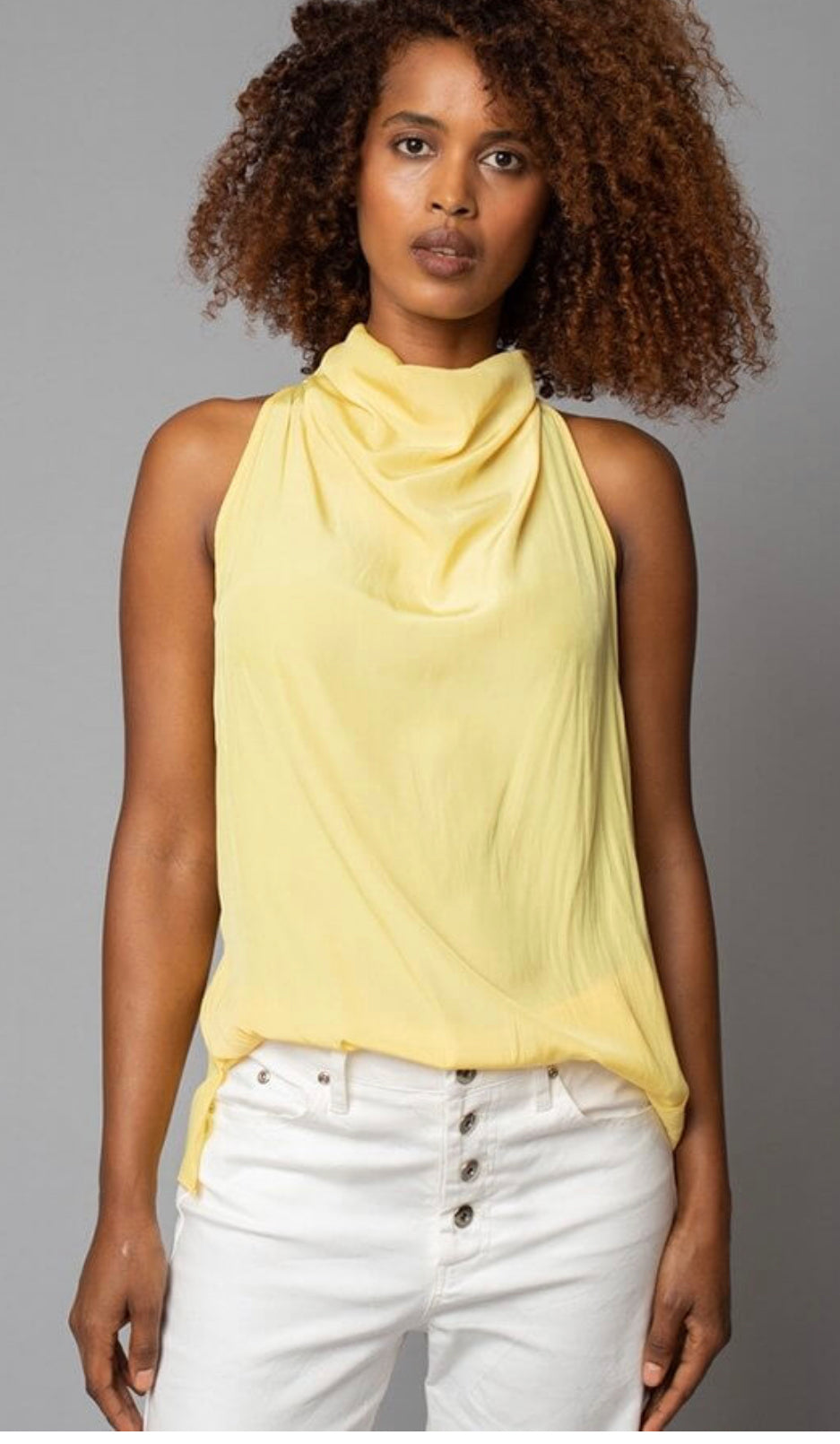Lola and Sophie Double Layer Tank Blouse