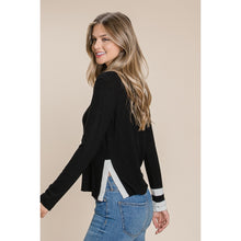 Load image into Gallery viewer, Maple S L/S Knit Top w/ Cut Out Detail